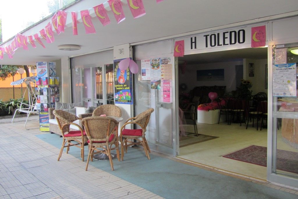 Hotel Toledo Rímini Exterior foto
